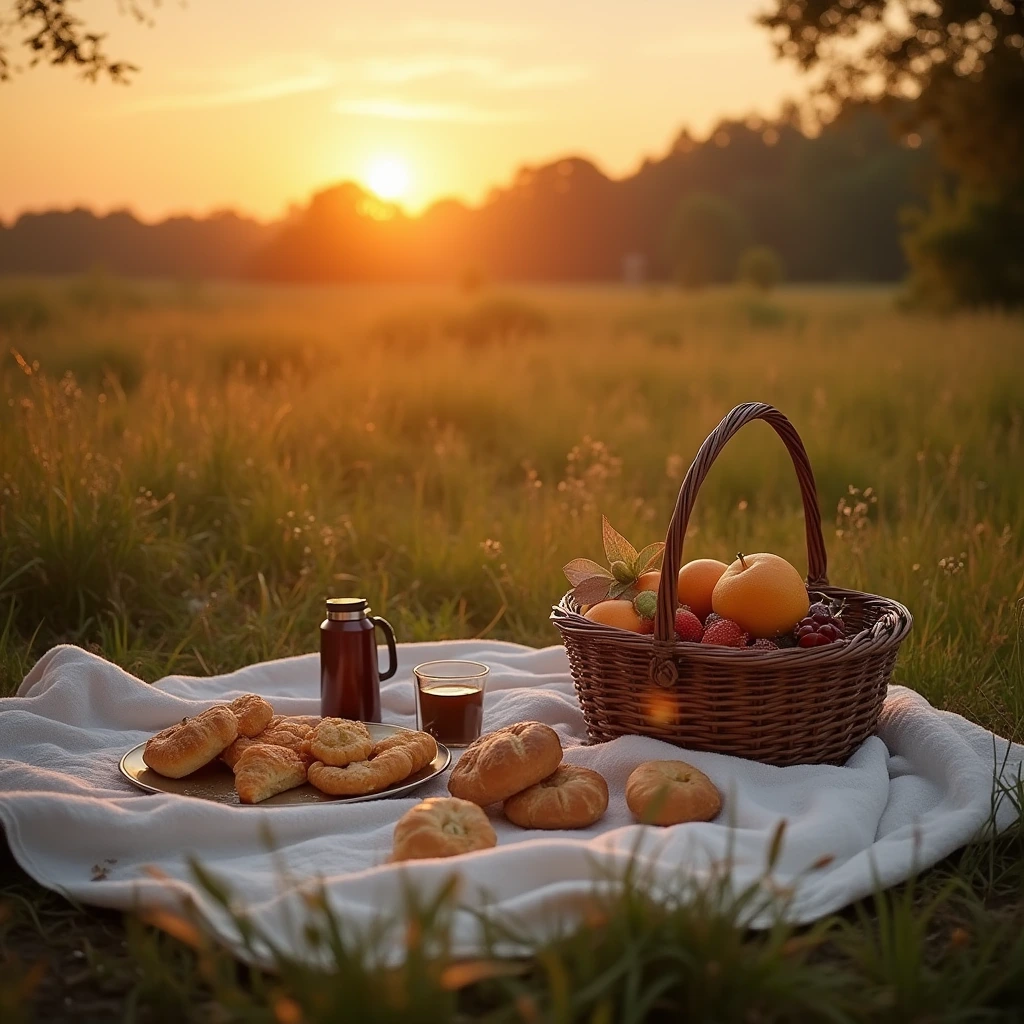 Breakfast Picnic in the Park