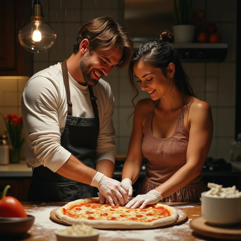 Cook a Meal Together on a Rainy Day