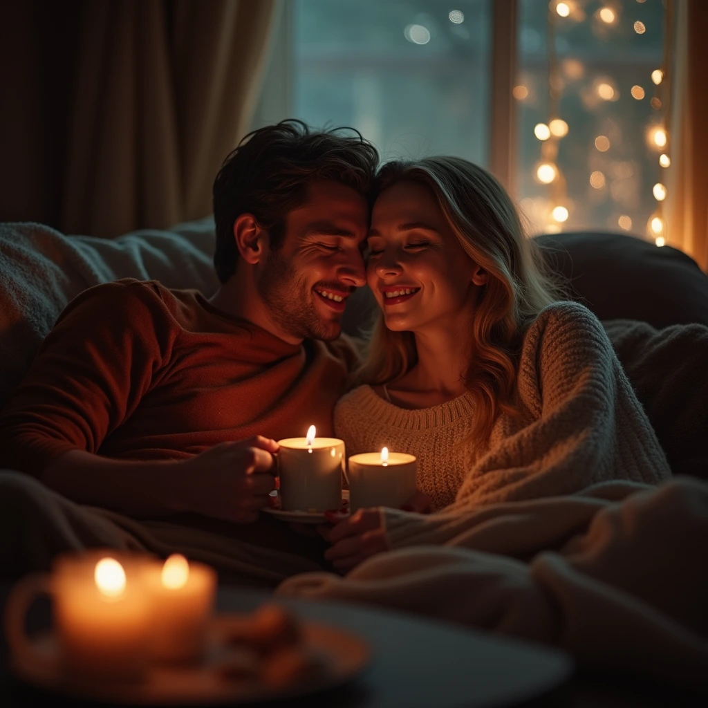 Cozy Movie Marathon on a Rainy Day Date Ideas