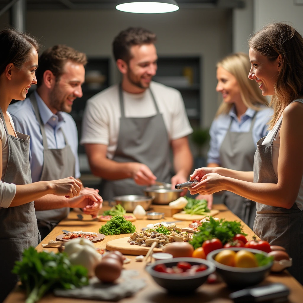 Take a Couples Cooking Class