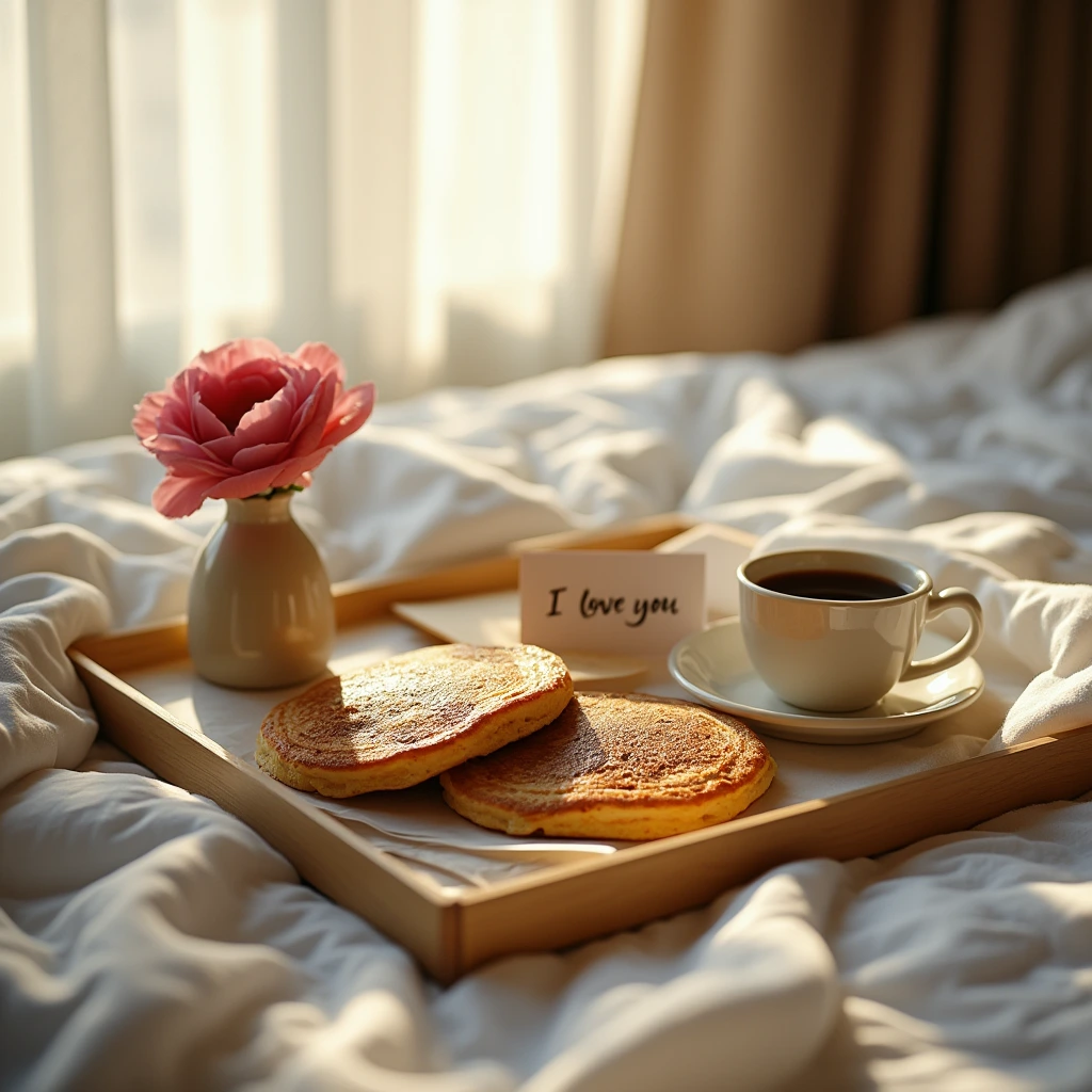 A Surprise Breakfast in Bed