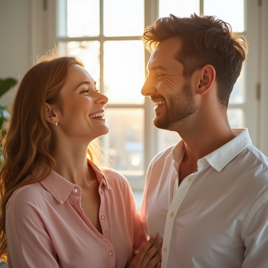 Couple Talking Openly