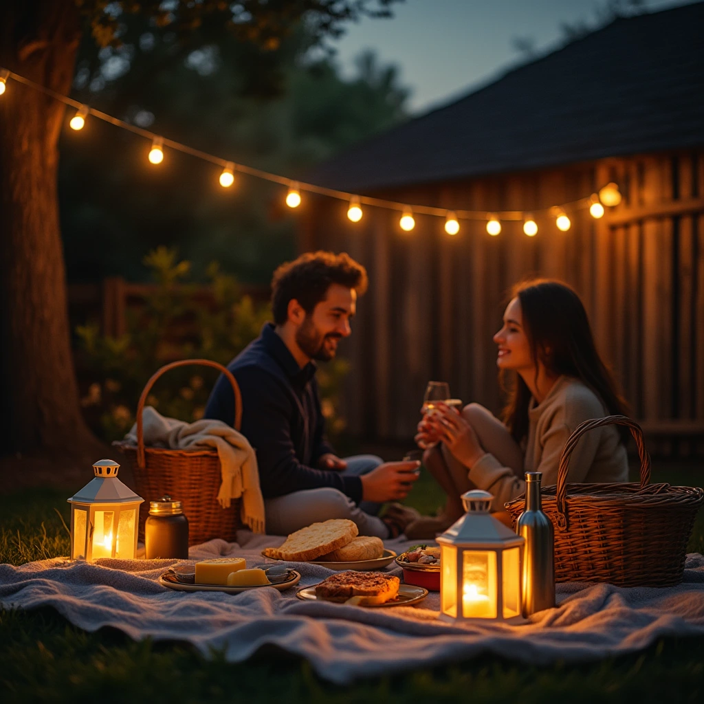 A Starlit Picnic in Your Backyard