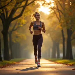 Woman in Workout